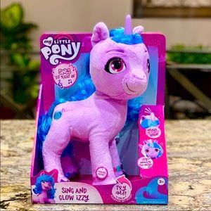 My Little Pony Sing and Glow Izzy, 13-Inch Lights & Sounds Musical Feature Plush